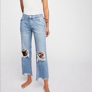Maggie mid-rise free people jeans